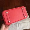 Hermes Bougainvillier Clemence Birkin 25cm Handmade Bag - Image 3