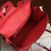 Hermes Bougainvillier Clemence Birkin 25cm Handmade Bag - Image 5