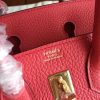 Hermes Bougainvillier Clemence Birkin 25cm Handmade Bag - Image 8
