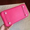 Hermes Rose Tyrien Epsom Birkin 30CM 35cm Handmade Bag - Image 8