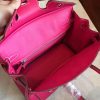 Hermes Rose Tyrien Epsom Birkin 30CM 35cm Handmade Bag - Image 6