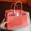 Hermes Crevette Epsom Birkin 30cm Handmade Bag - Image 4