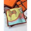 Hermes Soufre Paperoles Silk Twill Scarf - Image 5