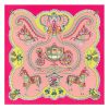 Hermes Vieux Rose Paperoles Silk Twill Scarf - Image 2