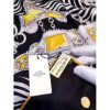 Hermes Black Parures Precieuses Silk Shawl - Image 2