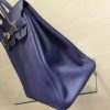 Hermes Blue Haut a Courroies HAC Birkin 40cm Bag - Image 2