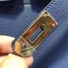 Hermes Blue Haut a Courroies HAC Birkin 40cm Bag - Image 8