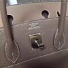 Hermes Etoupe Haut a Courroies HAC Birkin 40cm Bag - Image 4