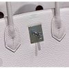 Hermes Birkin 30cm 35CM Bag In Mauve Pale Clemence Leather - Image 5
