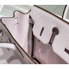 Hermes Birkin 30cm 35CM Bag In Mauve Pale Clemence Leather - Image 6