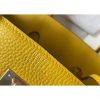 Hermes Birkin 30cm 35cm Bag In Yellow Clemence Leather - Image 6