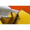 Hermes Birkin 30cm 35cm Bag In Yellow Clemence Leather - Image 7