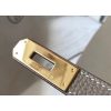 Hermes Birkin 30cm 35cm Bag In Grey Clemence Leather - Image 8