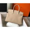 Hermes Birkin 30CM 35cm Bag In Trench Clemence Leather - Image 2