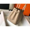 Hermes Birkin 30CM 35cm Bag In Trench Clemence Leather - Image 5