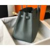 Hermes Birkin 30cm 35cm Bag In Vert Amande Clemence Leather - Image 3