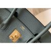 Hermes Birkin 30cm 35cm Bag In Vert Amande Clemence Leather - Image 4