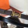 Hermes H Au Carre Belt Buckle & Cafe 32mm Strap - Image 2