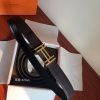 Hermes H Au Carre Belt Buckle & Cafe 32mm Strap - Image 3