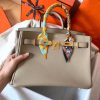 Hermes Birkin 30cm 35cm Bag In Tourterelle Epsom Leather - Image 2