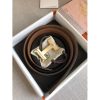Hermes Constance 2 Belt Buckle & Brown/White Epsom 42MM Strap - Image 4
