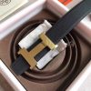 Hermes Constance Belt Buckle & Black Clemence 38 MM Strap - Image 3