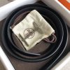 Hermes H d'Ancre Reversible Belt In Black/Ardoise Leather - Image 4