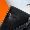 Hermes Kelly Ado Backpack in Black Box Calf Leather - Image 3