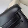 Hermes Kelly Ado Backpack in Black Box Calf Leather - Image 6