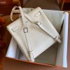 Hermes Kelly Ado Backpack in Nata Clemence Leather - Image 2