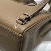Hermes Kelly Ado Backpack in Taupe Clemence Leather - Image 11