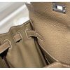 Hermes Kelly Ado Backpack in Taupe Clemence Leather - Image 12