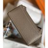 Hermes Kelly Ado Backpack in Taupe Clemence Leather - Image 8