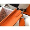 Hermes Orange Evelyne II TPM Messenger Bag - Image 5