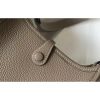 Hermes Evelyne III TPM Mini Bag In Tourterelle Clemence Leather - Image 5