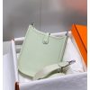 Hermes Evelyne III TPM Bag In Vert Fizz Clemence Leather - Image 2