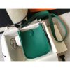 Hermes Evelyne III TPM Mini Bag In Vert Vertigo Clemence Leather - Image 2