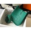 Hermes Evelyne III TPM Mini Bag In Vert Vertigo Clemence Leather - Image 3