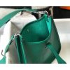 Hermes Evelyne III TPM Mini Bag In Vert Vertigo Clemence Leather - Image 8