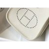 Hermes Evelyne III TPM Mini Bag In Craie Clemence Leather - Image 5