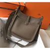 Hermes Evelyne III 29 PM Bag In Taupe Clemence Leather - Image 4