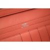 Hermes Rose Lipstick Epsom Bearn Gusset Wallet - Image 4