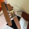 Hermes Constance Belt Buckle  Brown & Black Clemence 32 MM Strap - Image 11