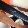 Hermes Constance Belt Buckle  Brown & Black Clemence 32 MM Strap - Image 13