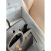Hermes Birkin 25 Sellier Handmade Bag In Etain Epsom Calfskin - Image 4