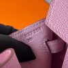 Hermes Birkin 25 Sellier Handmade Bag In Rose Confetti Epsom Calfskin - Image 8