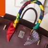 Hermes Birkin 25 Handmade Bag In Burgundy Swift Leather - Image 3