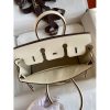 Hermes Birkin 25 Retourne Handmade Bag In Nata Swift Calfskin - Image 6