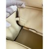 Hermes Birkin 25 Retourne Handmade Bag In Nata Swift Calfskin - Image 7