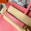 Hermes Birkin 25 Handmade Bag In Rose Lipstick Swift Leather - Image 3